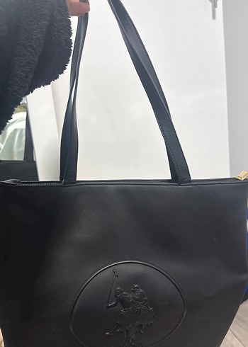 Siyah Deri Fermuarlı Kadın Çanta - Görsel 3