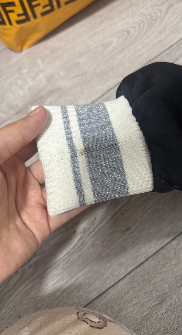 Nakışlı Siyah Beyaz Kadın Kolej Ceket - Görsel 4