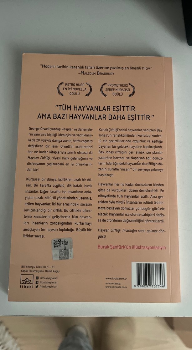 George Orwell - Hayvan Çiftliği Roman - Görsel 2