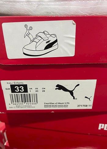 Kız Çocuk Pembe Puma Spor Ayakkabı - Görsel 2