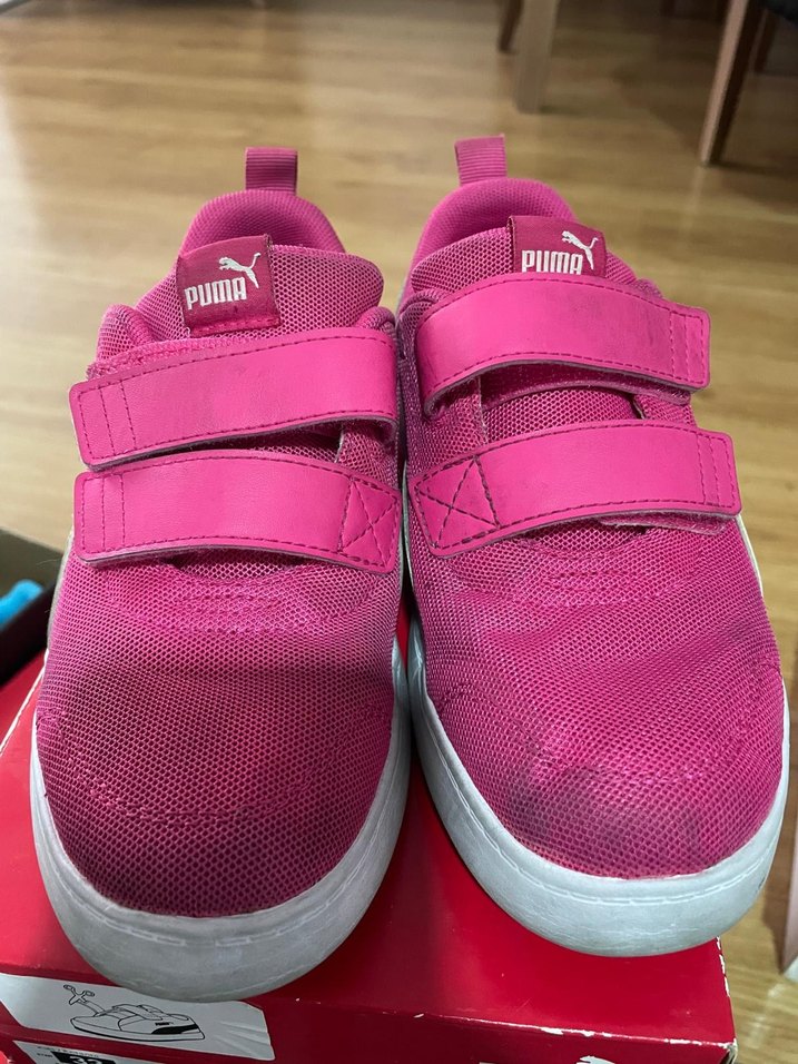 Kız Çocuk Pembe Puma Spor Ayakkabı - Görsel 3