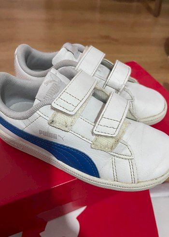Puma beyaz  çocuk spor ayakkabısı - Görsel 2