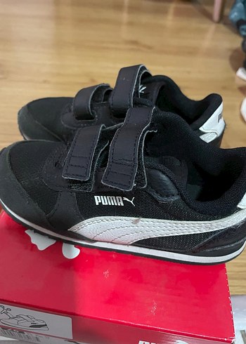 Erkek Çocuk Siyah Puma Spor Ayakkabı - Görsel 2