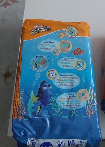 Huggies Little Swimmers 5-6 Numara Bebek Bezi - Görsel 3