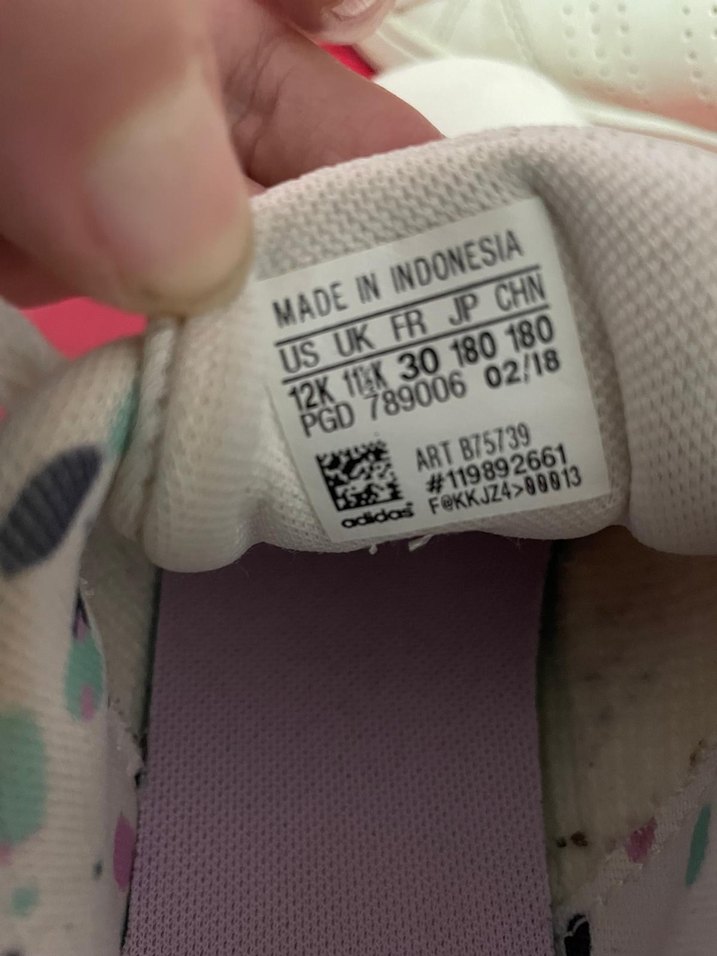 Beyaz Adidas Kız Çocuk Spor Ayakkabı - Görsel 3