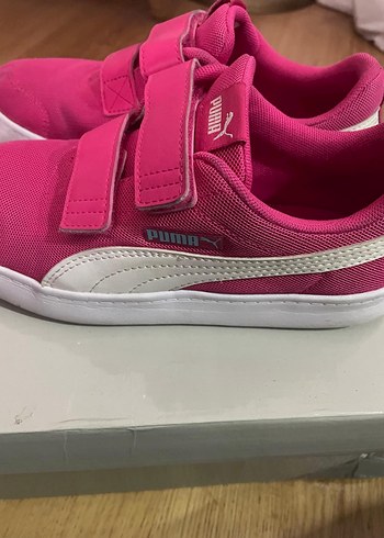 Kız Çocuk Pembe Puma Spor Ayakkabı - Görsel 2