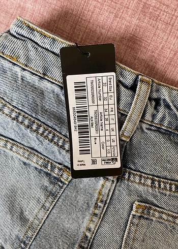 TrendYol Mavi Mini Denim Şort Etek - Görsel 4