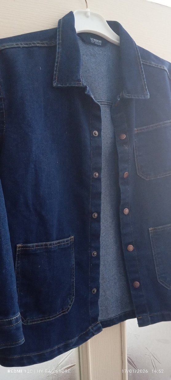 erkek çocuk kot ceket - Görsel 3