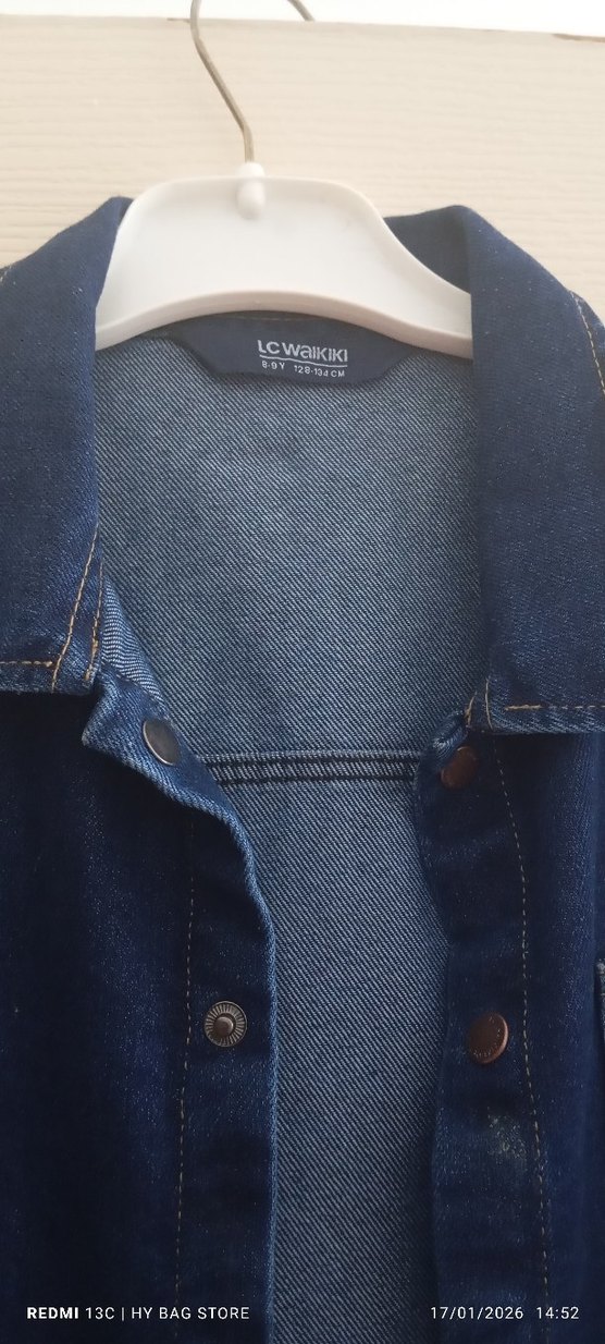 erkek çocuk kot ceket - Görsel 2