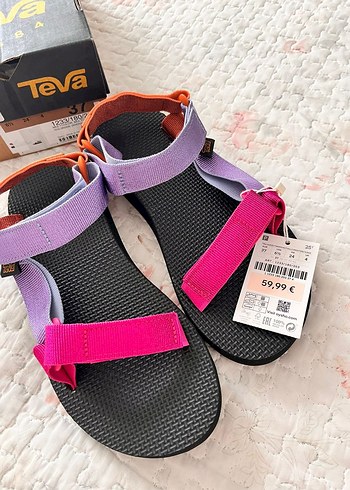 Teva orijinal hiç giyilmemiş etiketli ve kutusunda   sandalet - Görsel 3
