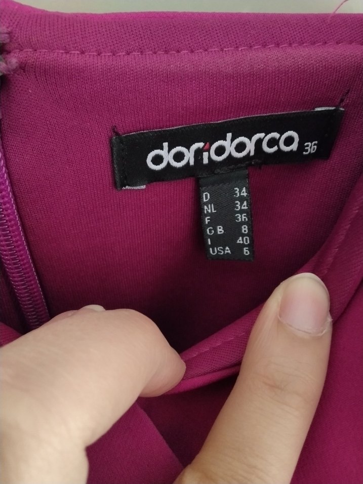 Pembe Drapeli Uzun Abiye Elbise - Görsel 4