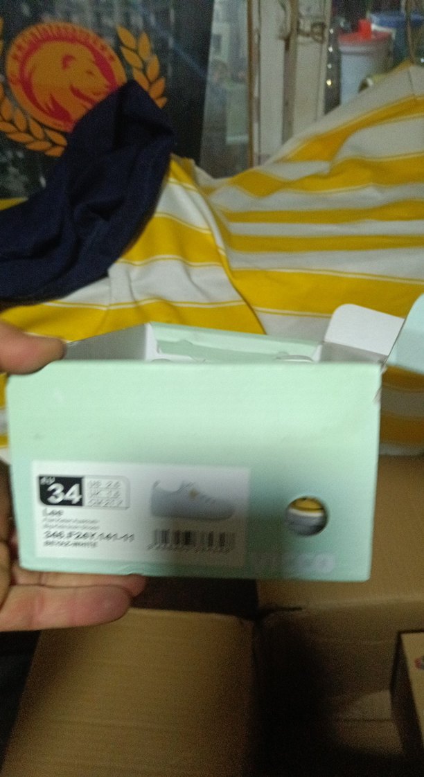 Beyaz unisex Spor Ayakkabı Cırt Cırtlı - Görsel 4