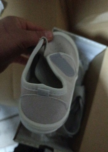 Erkek Bebek Beyaz Ayakkabısı - Görsel 2