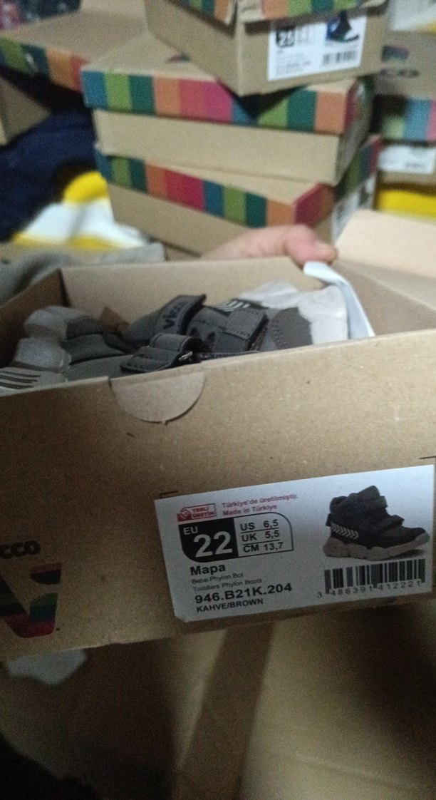 Gri Erkek Çocuk Sokak Tarzı Bot - Görsel 2