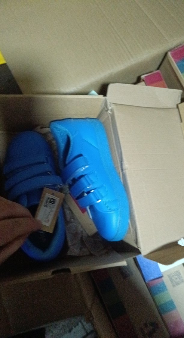 Mavi Erkek Çocuk Spor Ayakkabı Velcro - Görsel 2