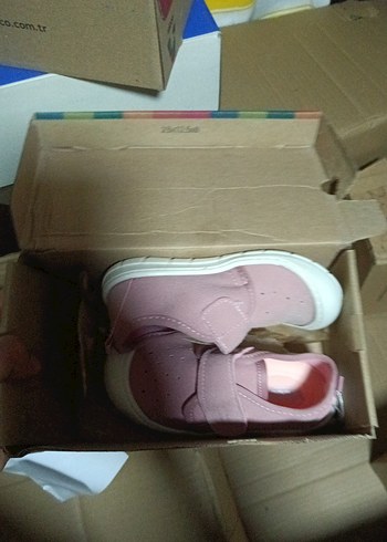 Erkek Bebek İlk Adım Ayakkabısı Velcro - Görsel 2