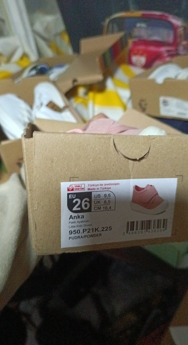 Erkek Bebek İlk Adım Ayakkabısı Velcro - Görsel 3