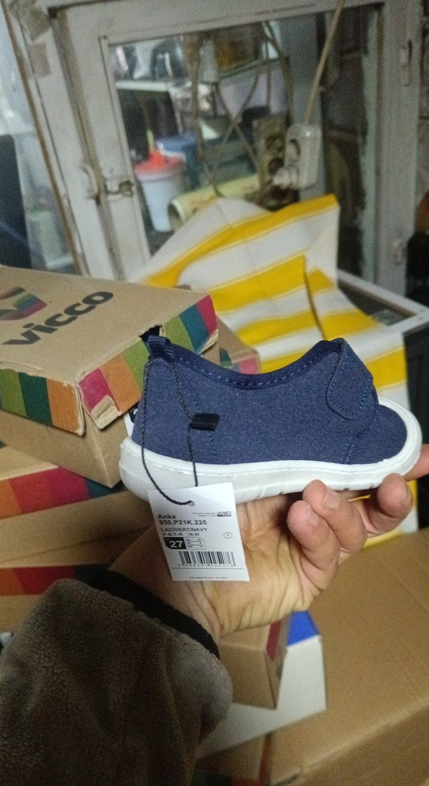 Mavi Erkek Çocuk Spor Ayakkabı Velcro - Görsel 2