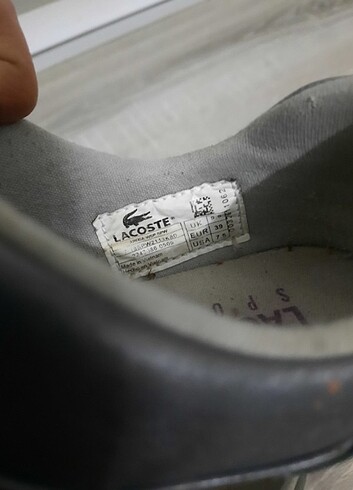 39 Beden Lacoste Spor Ayakkabı 