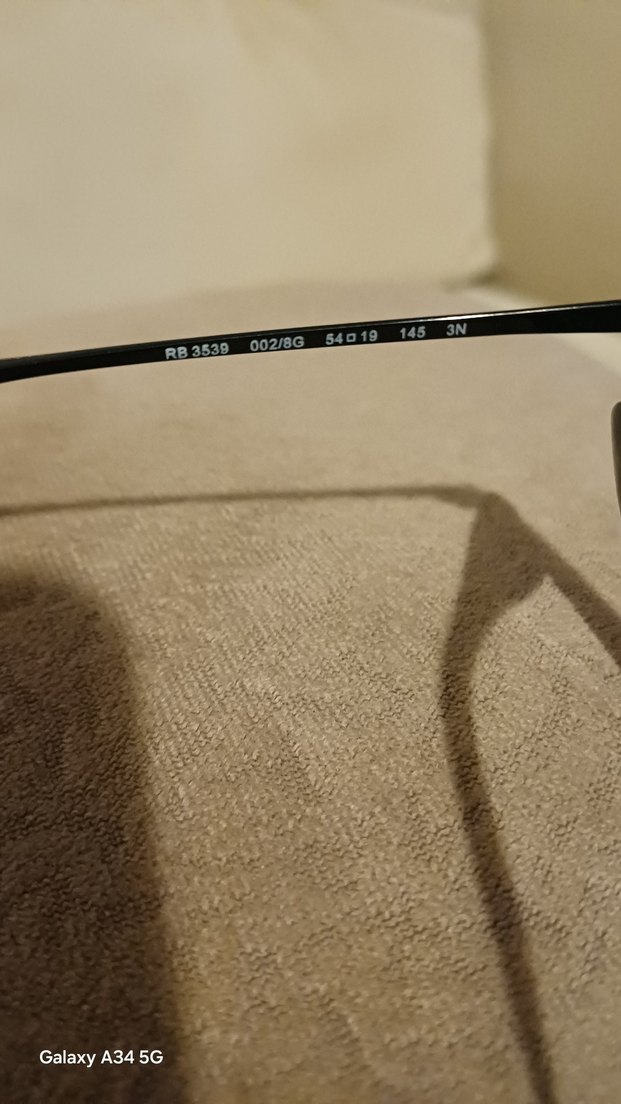 Ray-Ban  orijinal unisex Güneş Gözlüğü - Görsel 3