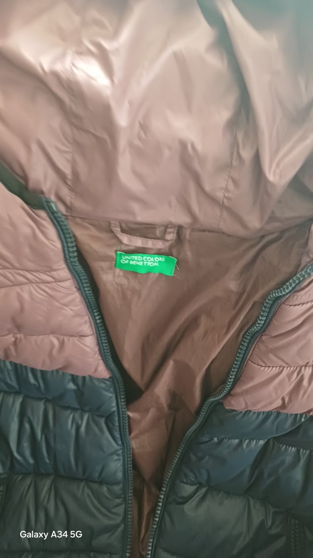 Erkek Kahverengi Siyah Kapüşonlu Kış Montu - Görsel 2