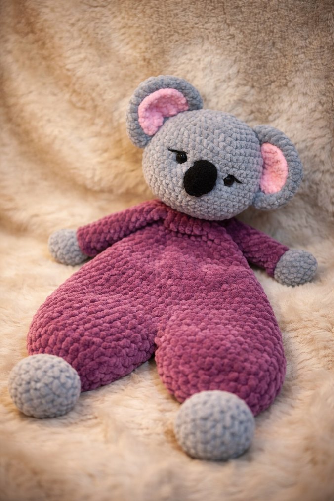 Gri Koala Peluş Oyuncak - Görsel 2