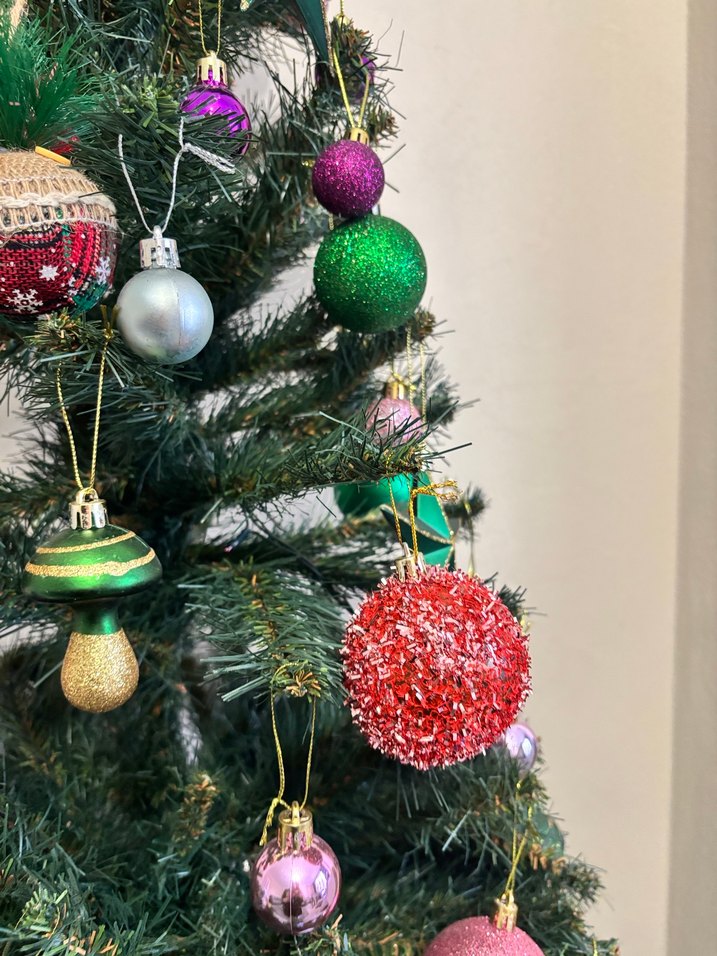 Renkli Yılbaşı Ağacı Süsü Seti - Görsel 5