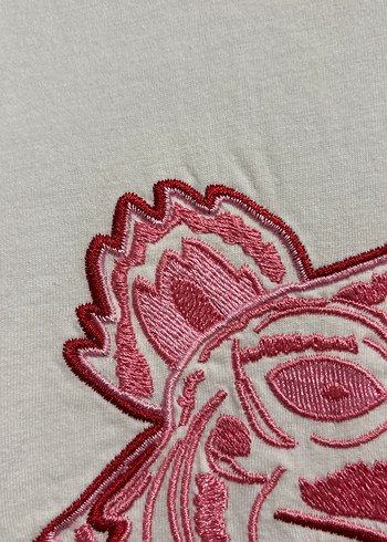 Kenzo Beyaz Renkli Baskılı kadın tişört - Görsel 4