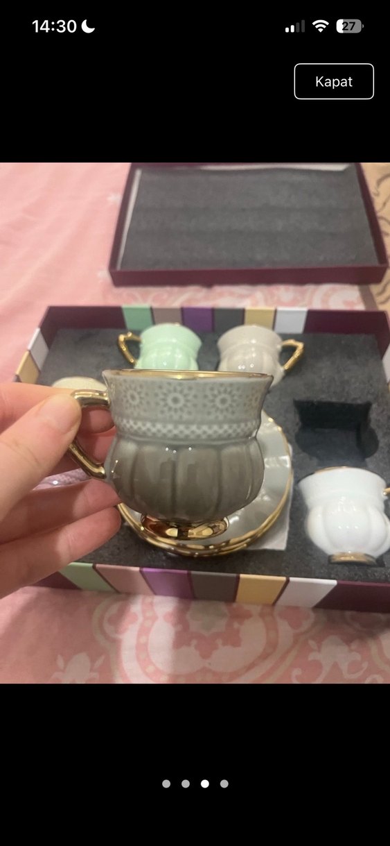 6lı Fincan Seti - Görsel 3