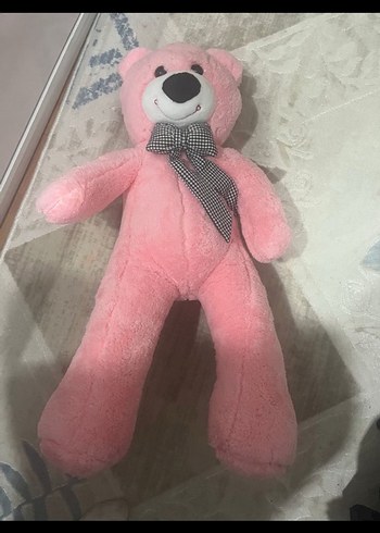 Pembe Peluş Oyuncak Ayı - Görsel 2