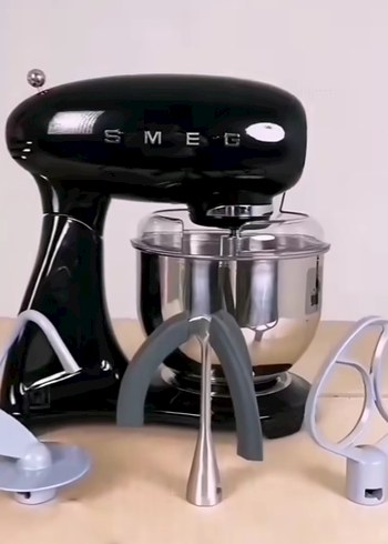 Smeg Retro siyah mutfak şefi sıfır kutulu yeni ürün - Görsel 3