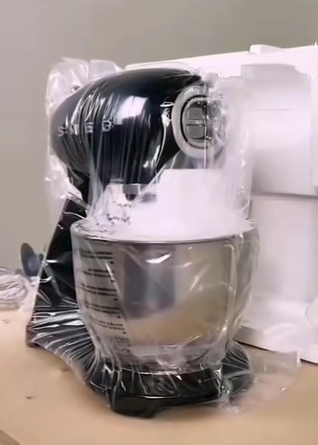 Smeg Retro siyah mutfak şefi sıfır kutulu yeni ürün - Görsel 2