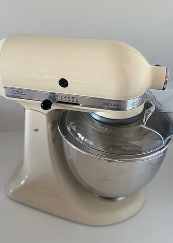 KitchenAid Artisan Mutfak şefi sıfır kutulu yeni ürün - Görsel 6
