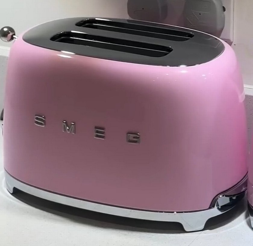 SMEG 2li ekmek kızartma Makinesi & kettle sıfır kutulu yeni - Görsel 4