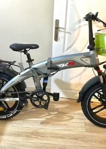 RKS RD5 Gri Katlanabilir Elektrikli Bisiklet Sıfır Yeni Ürün - Görsel 8