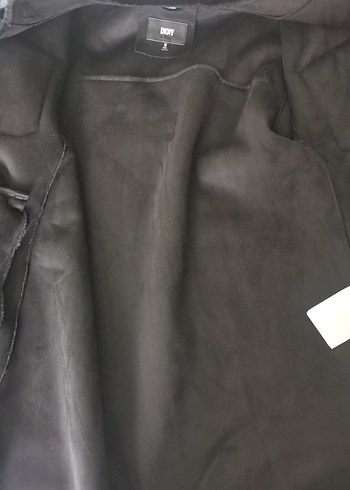 DKNY siyah kadın kaban - Görsel 5