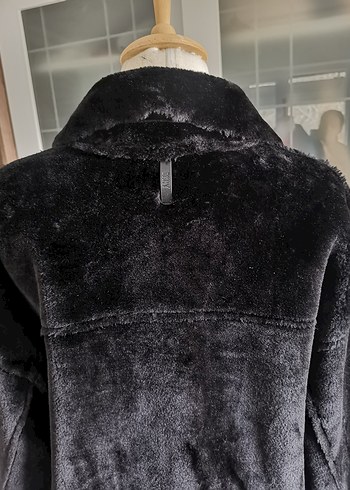 DKNY siyah kadın kaban - Görsel 4