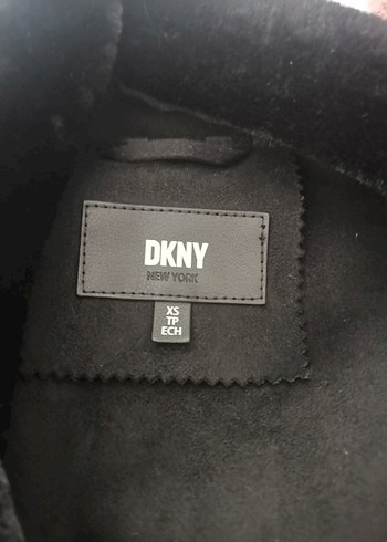 DKNY siyah kadın kaban - Görsel 7