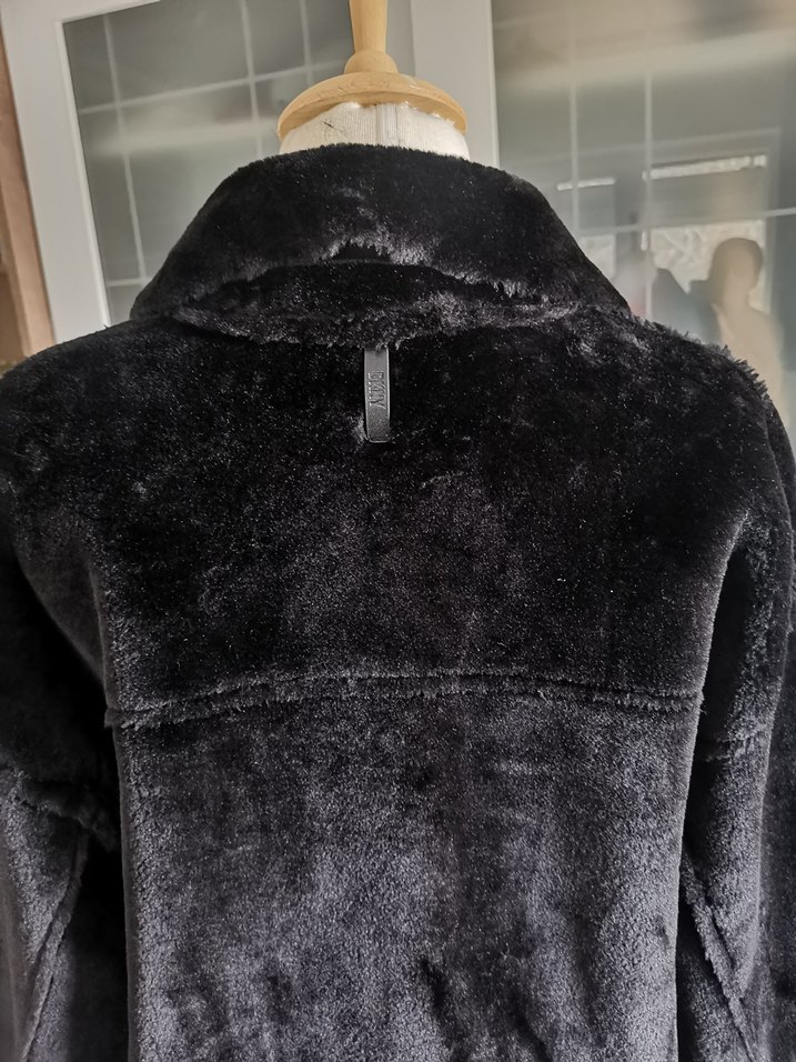 DKNY siyah kadın kaban - Görsel 4