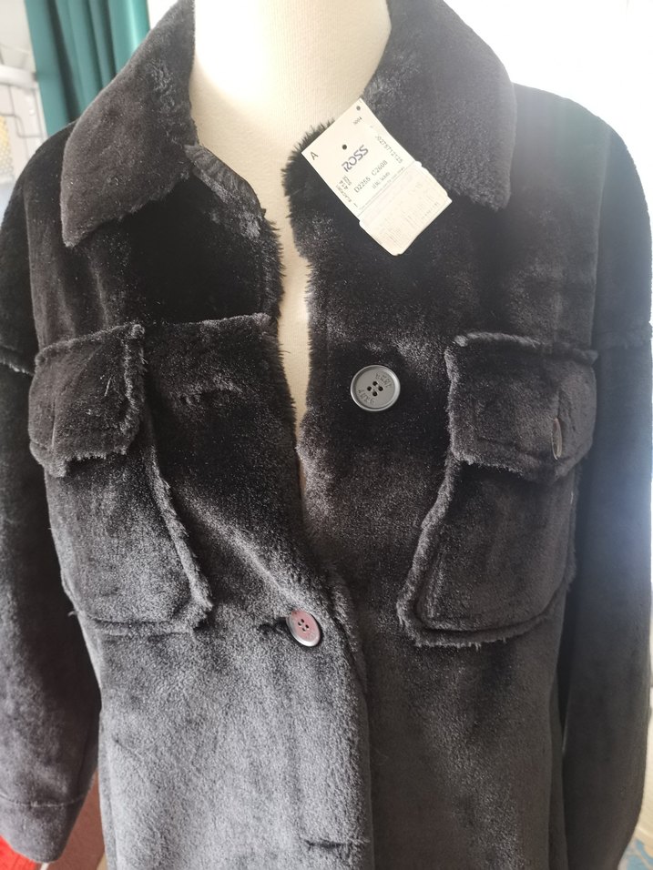 DKNY siyah kadın kaban - Görsel 2