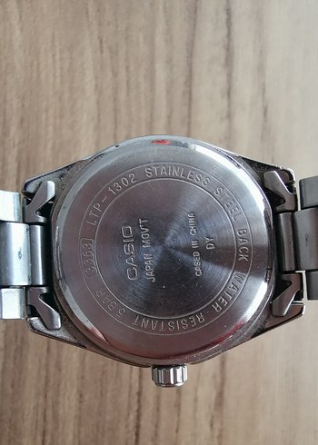 Gri Klasik Casio Kadın Kol Saati - Görsel 4