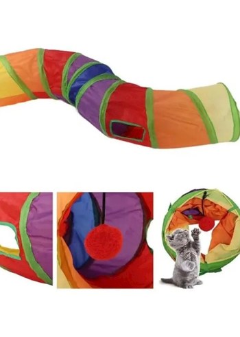 Çok Renkli kedi Oyun Tüneli - Görsel 3
