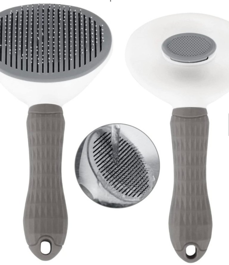 Gri Tüy Toplama Fırçası - Kediler ve Köpekler İçin - Görsel 2