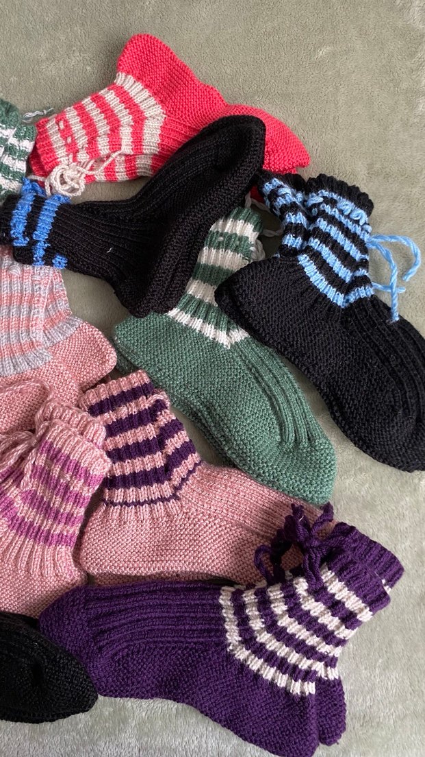 El örgüsü patik her renk mevcuttur - Görsel 4