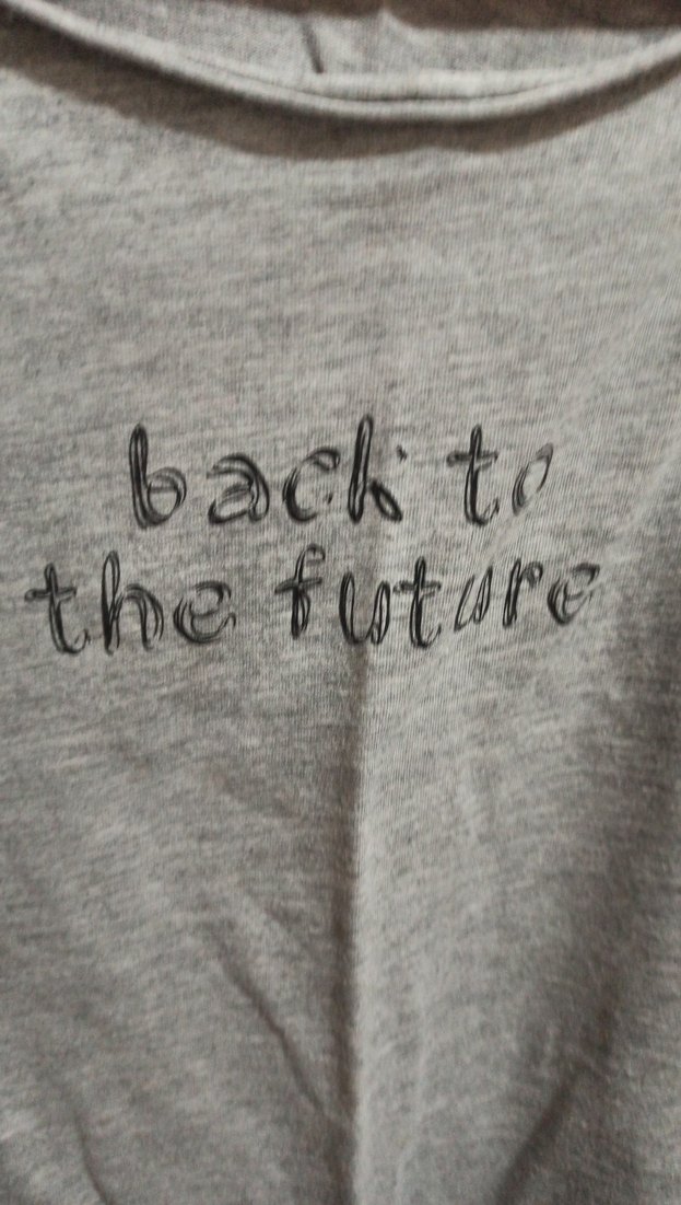 Gri Kısa Kollu Hamile Tişörtü - Görsel 2