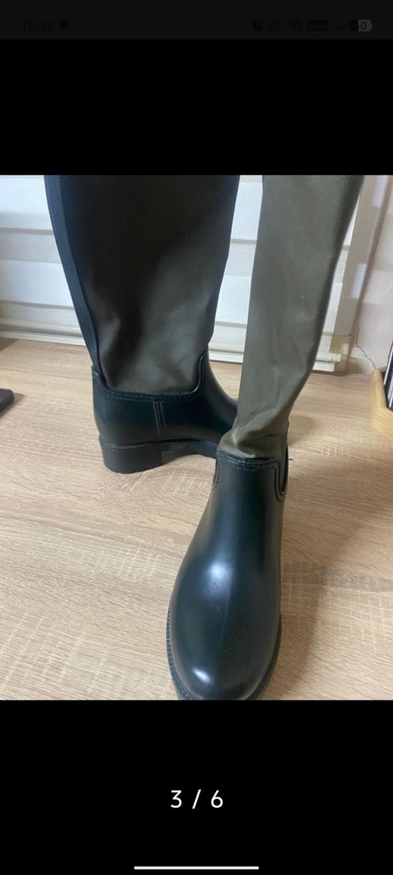 Deri Kemerli Kahverengi Dizüstü Çizme - Görsel 2