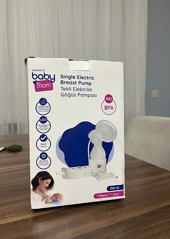 Tekli Elektrikli Göğüs Pompası Beyaz - Görsel 2