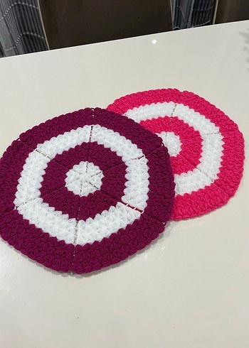 Renkli örgü banyo lifi - Görsel 3