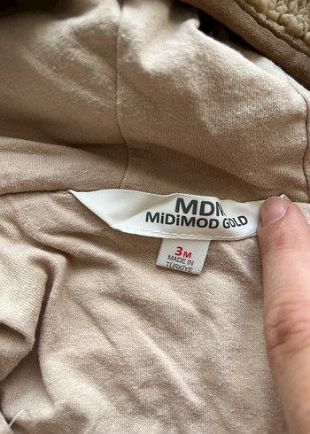 Kahverengi Leopar Desenli Bebek Tulumu - Görsel 2