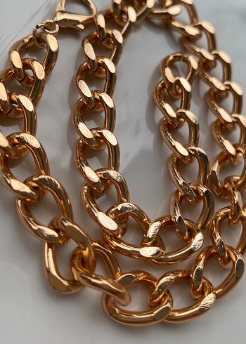 Xuping Kalın Zincir Kolye - Görsel 2